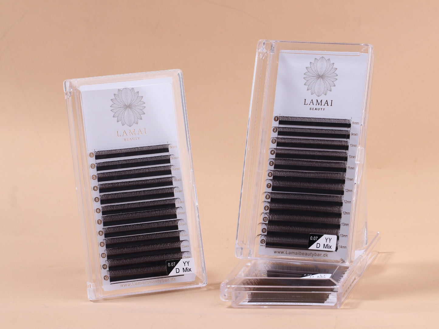 BRUNE YY LASHES MIX D CURVE 0.07